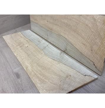 Клён Американский Spalted Волнистый заготовка на топ Смешанный АА Волна АА 9х223х640 мм (2 шт книжкой) Клён Американский Spalted Волнистый заготовка на топ Смешанный АА Волна АА 9х223х640 мм (2 шт книжкой)-4