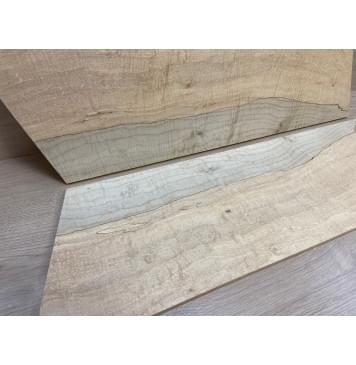 Клён Американский Spalted Волнистый заготовка на топ Смешанный АА Волна АА 9х223х640 мм (2 шт книжкой) Клён Американский Spalted Волнистый заготовка на топ Смешанный АА Волна АА 9х223х640 мм (2 шт книжкой)-5