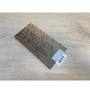 Орех Грецкий Волнистый Заболонь заготовка накладки на головку грифа Радиал ААА Волна АА 10х96х192 мм-0