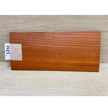 Падук заготовка накладки на головку грифа Радиал ААА 4.3х111х252 мм-5