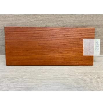 Падук заготовка накладки на головку грифа Радиал ААА 4.3х111х252 мм-1