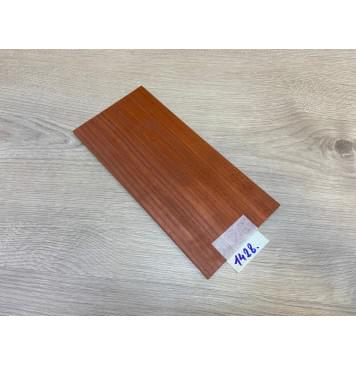 Падук заготовка накладки на головку грифа Радиал ААА 3.8х112х240 мм-0