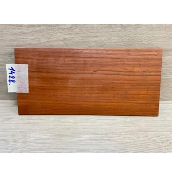 Падук заготовка накладки на головку грифа Радиал ААА 3.8х112х240 мм-5