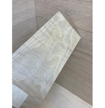 Орех Грецкий Волнистый Заболонь заготовка накладки на головку грифа Тангент АА 3х110-97х220 мм-1