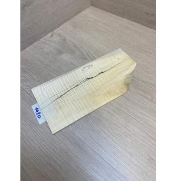 Клён Американский Spalted Волнистый заготовка накладки на головку грифа Радиал АА Волна ААА 3х120х247 мм-4