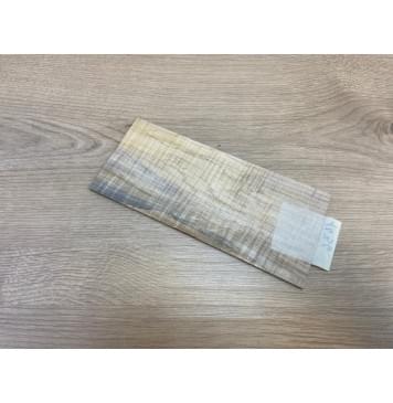 Клён Американский Волнистый заготовка накладки на головку грифа Радиал АА Волна ААА 4х93х210 мм-5