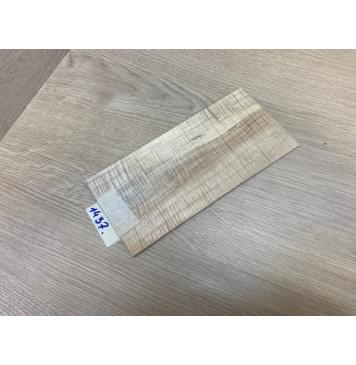 Клён Американский Волнистый заготовка накладки на головку грифа Радиал АА Волна ААА 4х97х205 мм-2