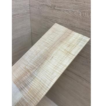 Клён Американский Волнистый заготовка накладки на головку грифа Радиал АА Волна ААА 4х97х205 мм-6