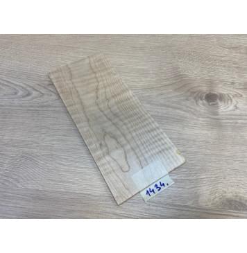 Клён Белый Явор, Волнистый заготовка накладки на головку грифа Тангент ААА Волна А 6.7х114х260 мм-0