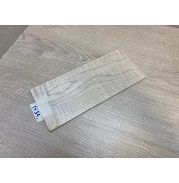 Клён Белый Явор, Волнистый заготовка накладки на головку грифа Тангент ААА Волна А 6.7х114х260 мм-6