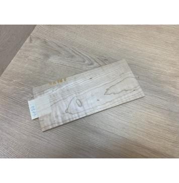 Клён Белый Явор, Волнистый заготовка накладки на головку грифа Тангент ААА Волна А 7.5х112х248 мм-4