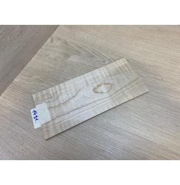 Клён Белый Явор, Волнистый заготовка накладки на головку грифа Тангент ААА Волна А 6.7х112х250 мм-1