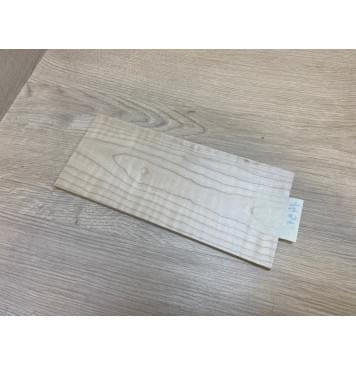 Клён Белый Явор, Волнистый заготовка накладки на головку грифа Тангент ААА Волна А 6.7х112х250 мм-3