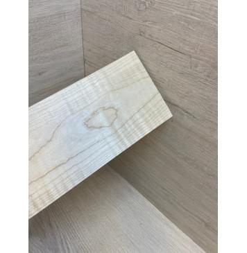 Клён Белый Явор, Волнистый заготовка накладки на головку грифа Тангент ААА Волна А 6.7х112х250 мм-5