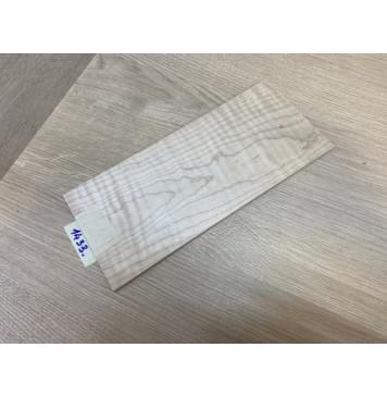 Клён Белый Явор, Волнистый заготовка накладки на головку грифа Тангент ААА Волна А 6.7х113х260 мм-6