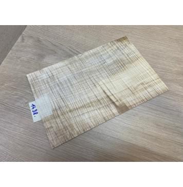 Клён Американский Волнистый заготовка накладки на головку грифа Радиал АА Волна ААА 3х182х275 мм-7