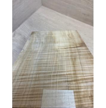 Клён Американский Волнистый заготовка накладки на головку грифа Радиал АА Волна ААА 3х182х275 мм-2