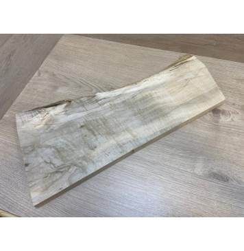 Клён Американский заготовка на топ Смешанный А 21.7х230-165х530-500 мм (1шт под распил)-0