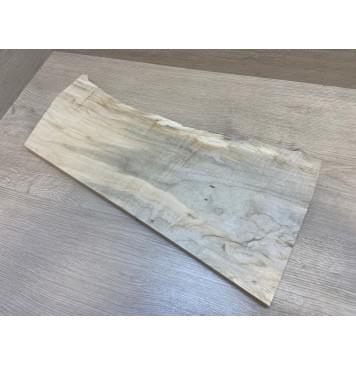 Клён Американский заготовка на топ Смешанный А 21.7х230-165х530-500 мм (1шт под распил)-3