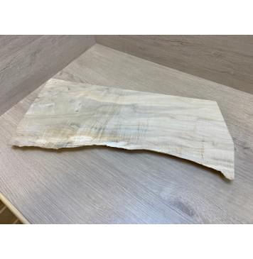 Клён Американский заготовка на топ Смешанный А 21.7х230-165х530-500 мм (1шт под распил)-4