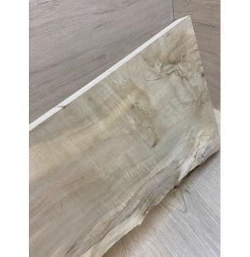 Клён Американский заготовка на топ Смешанный А 21.7х230-165х530-500 мм (1шт под распил)-9