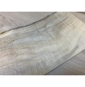 Клён Американский Волнистый заготовка на топ Смешанный АА Волна А 14.3х200-167х480-465 мм (1шт под распил)-10