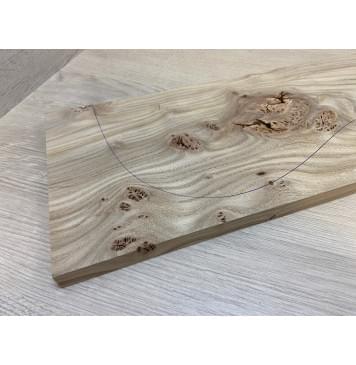 Карагач Кап заготовка на топ Смешанный ААА 17.2х190х515 мм - (1шт под распил) Карагач Кап заготовка на топ Смешанный ААА 17.2х190х515 мм - (1шт под распил)-6