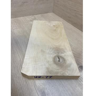 Клён Белый Универсальная заготовка Смешанный А 26х190х378 мм-3