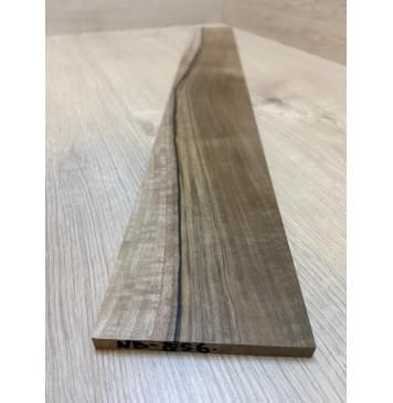 Орех Грецкий заготовка накладки для бас-гитары Радиал А 8.7х100х785 мм-1