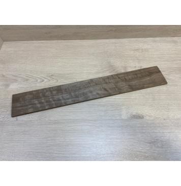 Орех Грецкий Волнистый заготовка накладки для электрогитары Смешанный ААА Волна АА 8х83х550 мм-4