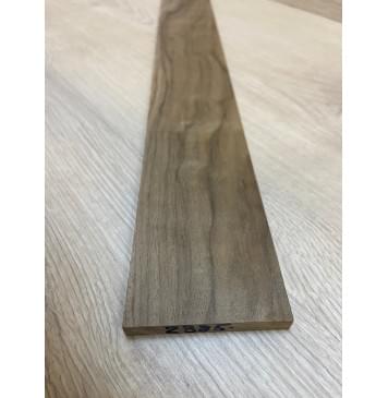 Орех Грецкий Волнистый заготовка накладки для электрогитары Смешанный ААА Волна А 9.3х75х555 мм-3