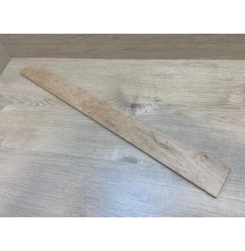 Клён "Птичий глаз" заготовка накладки для бас-гитары Смешанный АА Волна ААА 11х81-61х746 мм-0