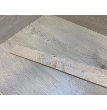 Клён "Птичий глаз" заготовка накладки для бас-гитары Смешанный АА Волна ААА 11х81-61х746 мм-6