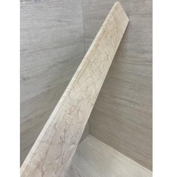 Клён "Птичий глаз" заготовка накладки для бас-гитары Смешанный АА Волна ААА 11х81-61х746 мм-8