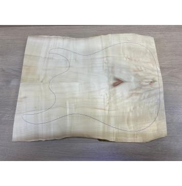 Клён Американский заготовка на топ Смешанный АА 26х189-165х465 мм - 2 шт. (книжкой)-0