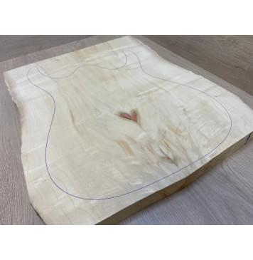 Клён Американский заготовка на топ Смешанный АА 26х189-165х465 мм - 2 шт. (книжкой)-5