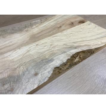 Клён Американский Волнистый заготовка на топ Смешанный А Волна А 20х180-150х525-535 мм - 2 шт. (книжкой)-9