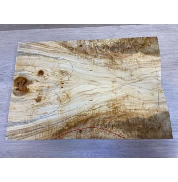 Клён Американский Волнистый заготовка на топ Смешанный А Волна А 20х180-150х525-535 мм - 2 шт. (книжкой)-10