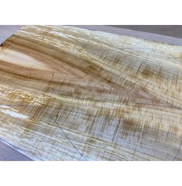 Клён Американский Волнистый заготовка на топ Радиал АА Волна АА 18х189х545 мм - 2 шт. (книжкой)-4