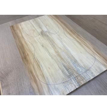 Клён Американский Волнистый заготовка на топ Смешанный ААА Волна А 19х189х580 мм - 2 шт. (книжкой)-6