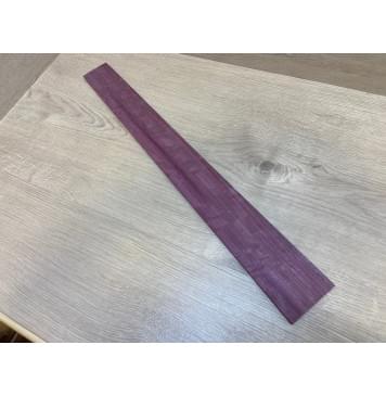 Амарант Пламя заготовка накладки для электрогитары Радиал ААА Волна АА 8.5х75-57х603 мм-0