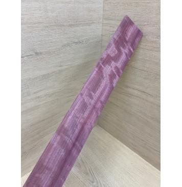 Амарант Пламя заготовка накладки для электрогитары Радиал ААА Волна АА 8.5х75-57х603 мм-7