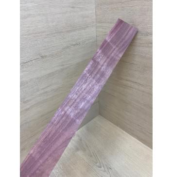 Амарант Пламя заготовка накладки для электрогитары Смешанный ААА Волна А 9.3х75-58х603 мм-5