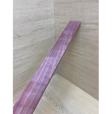 Амарант Пламя заготовка накладки для электрогитары Смешанный ААА Волна А 9.3х75-58х603 мм-7