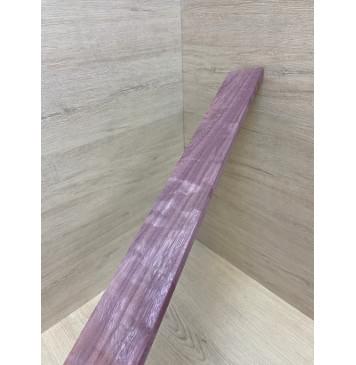 Амарант Пламя заготовка накладки для электрогитары Смешанный ААА Волна А 9.3х75-58х603 мм-8