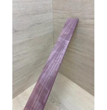 Амарант Пламя заготовка накладки для электрогитары Смешанный ААА Волна А 9.3х75-58х603 мм-9