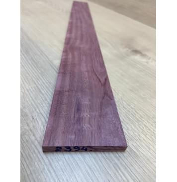 Амарант Пламя заготовка накладки для электрогитары Смешанный ААА Волна А 9.3х73-57х605 мм-1