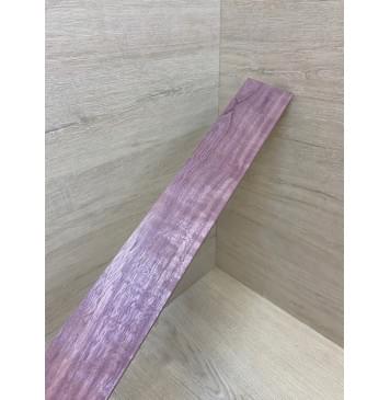 Амарант Пламя заготовка накладки для электрогитары Смешанный ААА Волна А 9.3х73-57х605 мм-5