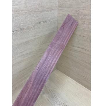 Амарант Пламя заготовка накладки для электрогитары Смешанный ААА Волна А 9.3х73-57х605 мм-6