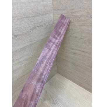 Амарант Пламя заготовка накладки для электрогитары Смешанный ААА Волна А 9.3х73-57х605 мм-8